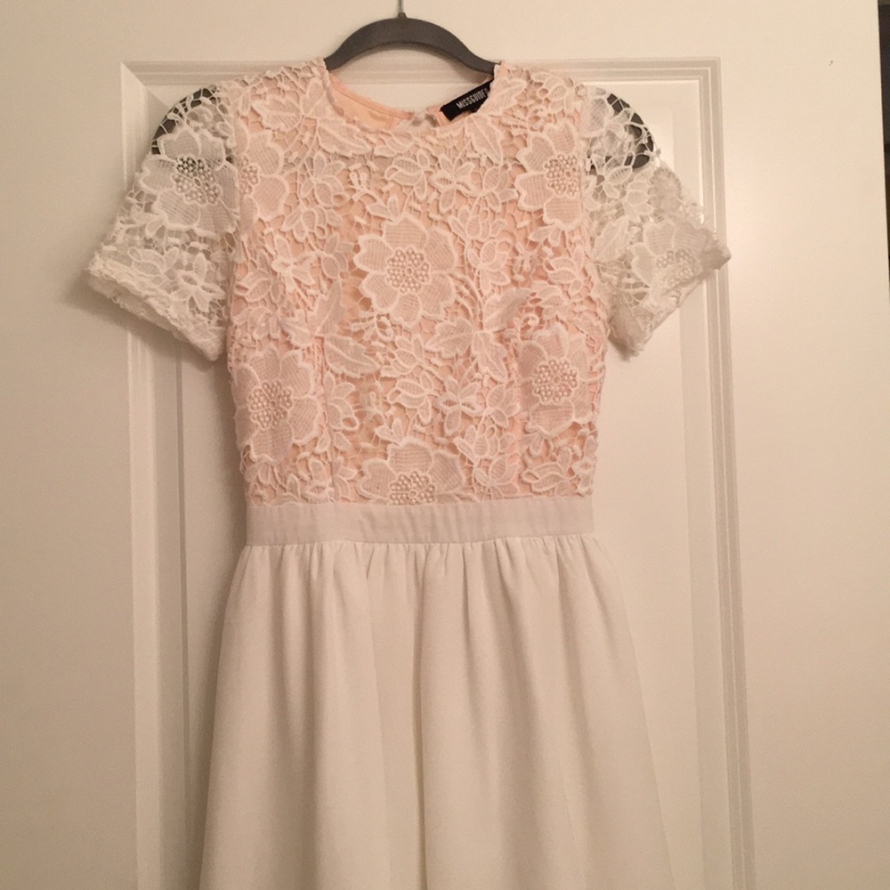 Open back dress